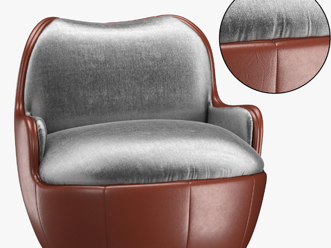 Armchair Ball Single Sofa Backrest Sofa