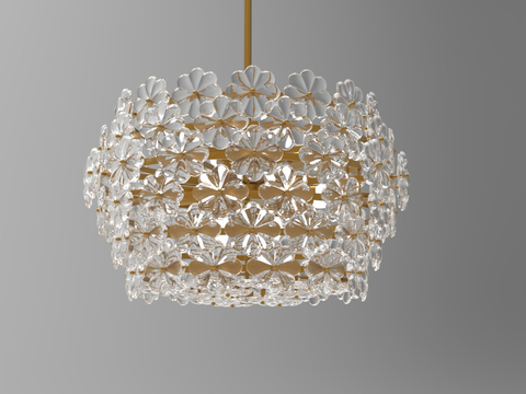 New Chinese Chandelier Glass Chandelier