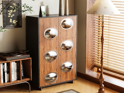 Antique Side Cabinet Entrance Cabinet