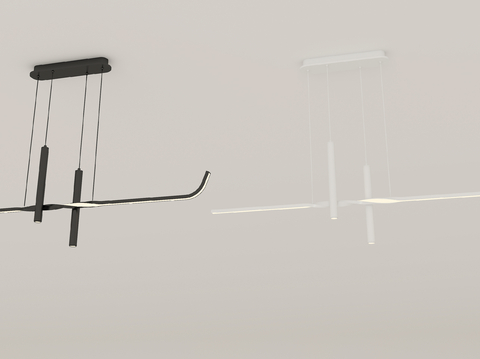 Modern Minimalist Chandelier Long Chandelier