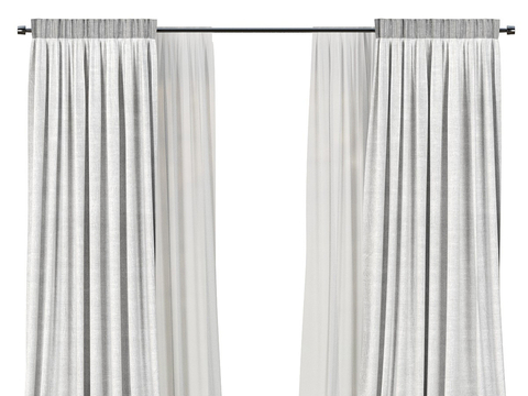 Plain Curtain Screen Curtain