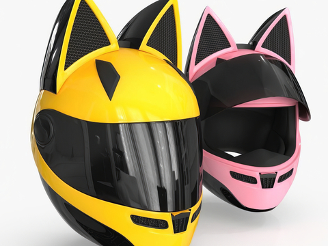 Cartoon Helmet Racing Helmet