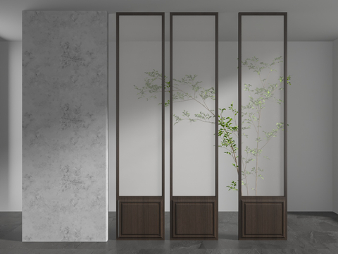 Silent glass partition