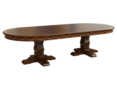 European-style dining table