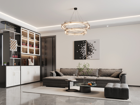 Affordable Luxury Style Living Room