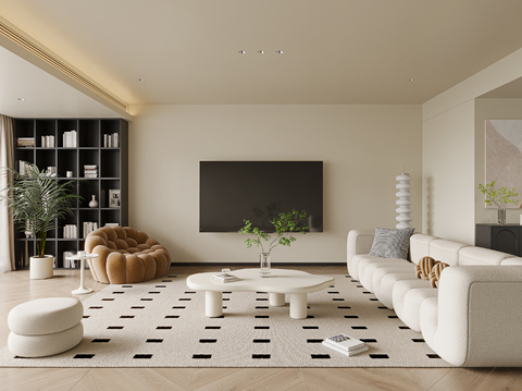 Cream Style living room