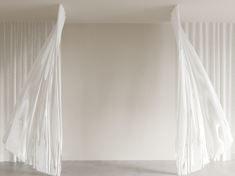 through yarn curtain roman curtain gauze curtain