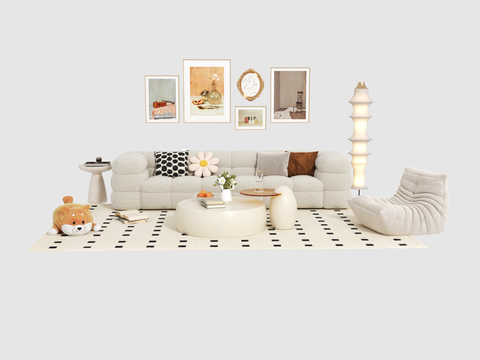 Cream Style sofa Sectional Sofa