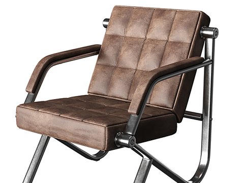 Leather Chair Lounge Chair Armchair