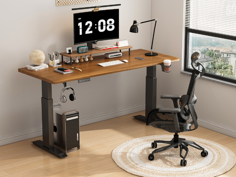 Modern desk chair lifting computer desk