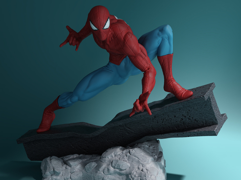 Modern Hand-made Statue Spider-man Art Toy Ornaments