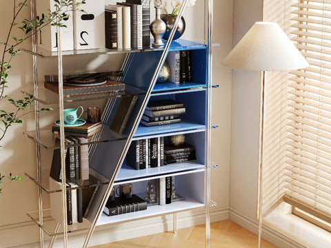 Modern Bookshelf Storage Rack