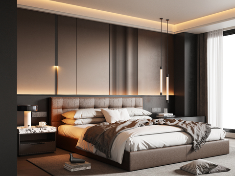 Italian Affordable Luxury Style Bedroom Master Bedroom