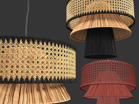 Southeast Asia chandelier rattan chandelier