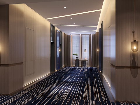 Affordable Luxury Style Hotel Elevator Hall Elevator Room