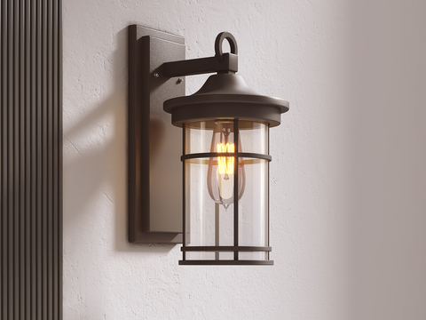 American outdoor wall lamp