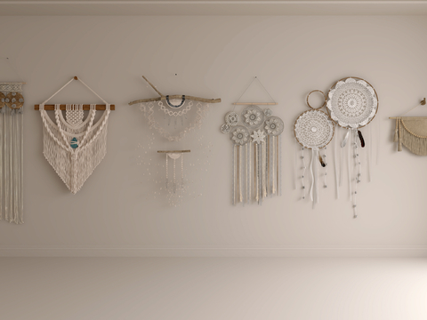 Ethnic wall decoration tassel wall decoration