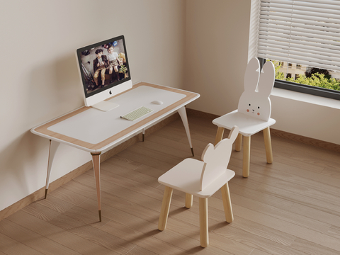 Modern Children's Study Desk Writing Desk