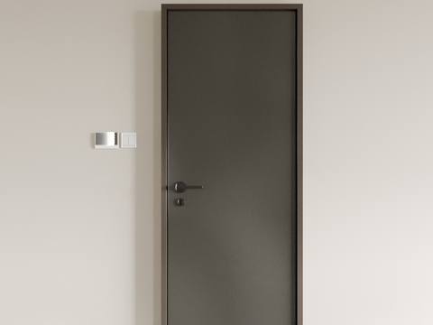 Modern bedroom door interior door