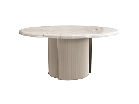 visionnaire-Affordable Luxury Style Dining Table Round Dining Table