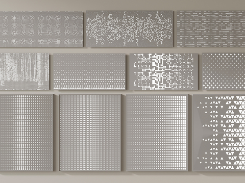 Perforated plate Hollow plate Perforated plate Wall