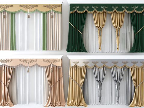 Jane European Curtain Screen Curtain