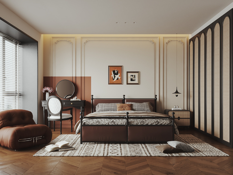 Middle Style Master Bedroom