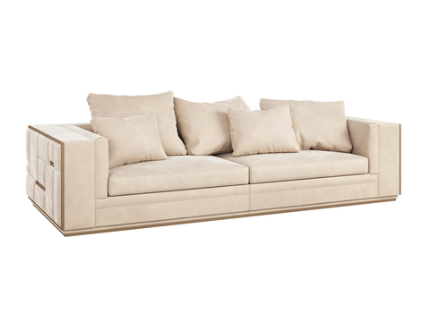 visionnaire-Two-seat sofa armrest sofa