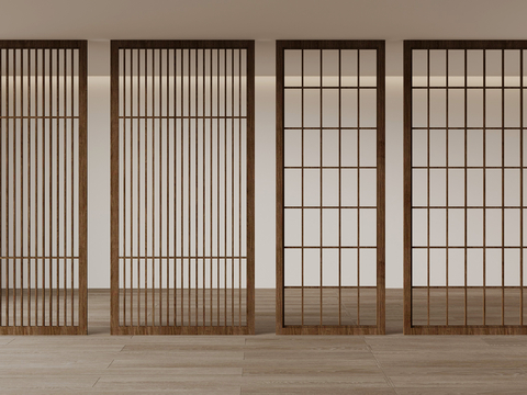 Neo-Chinese Style grille partition