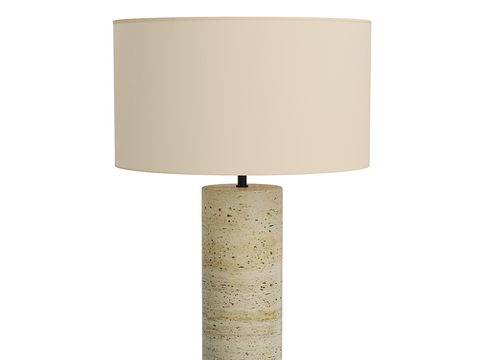 Simple Table Lamp Cloth Cover Table Lamp