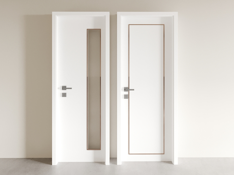 Single door swing door bedroom door bathroom door