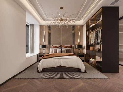 Affordable Luxury Style Bedroom Master Bedroom