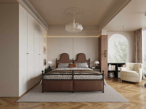 Middle Style Master Bedroom