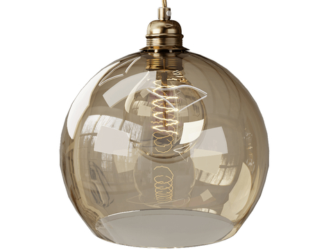 EBB & FLOW Glass Chandelier Spherical Chandelier