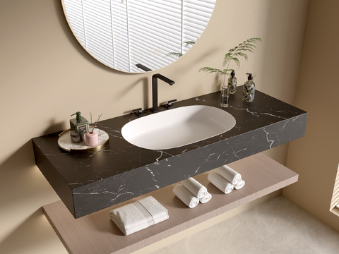 Modern Hanging Washbasin