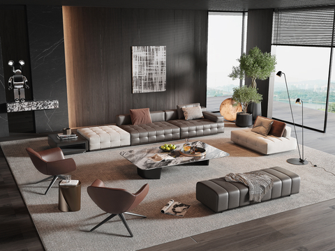 Minotti Sectional Sofa