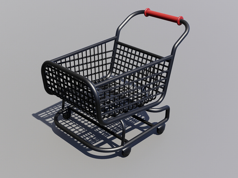 Supermarket Shopping Cart Trolley