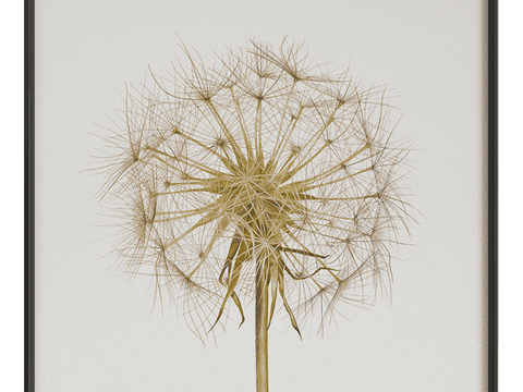 NC Design Dandelion Hanging Painting Decorative Painting