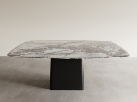 Marble dining table