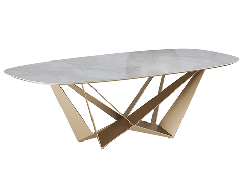 Affordable Luxury Style Dining Table