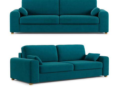 Nordic double sofa