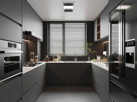 Gray Style Kitchen