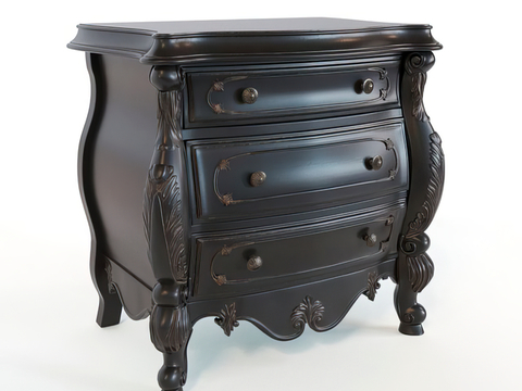 European-style bedside table