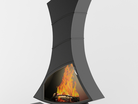 Italian fireplace stove