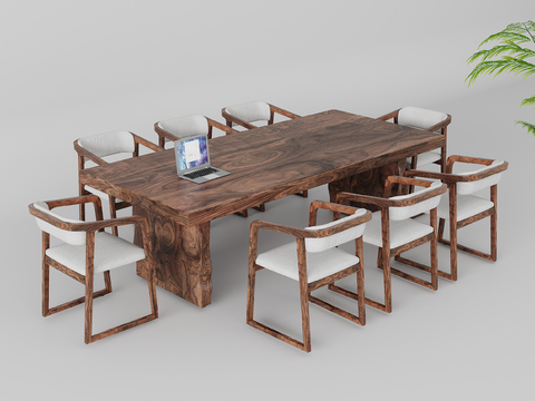 Chinese Dining Table and Chair