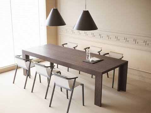 Modern Dining Table and Chair