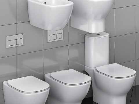 Modern Wall-mounted Toilet Toilet