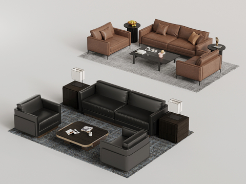 Modern sofa combination