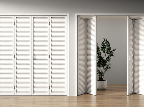 Modern folding door shutter door partition door