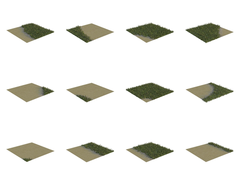 lawn grass turf module